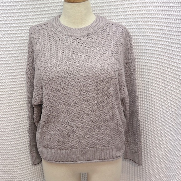 Universal Thread Purple Haze Cropped Crewneck Sweater. Size Large. EUC. - Picture 1 of 5